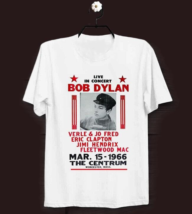 Bob Dylan 66 Gig Concert Centrum Poster Vintage Ideal Gift Unisex T Shirt Menswear Top Hoodie Sweatshirt | PrintMintTees.com
