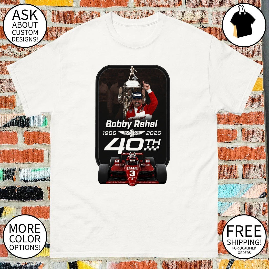 Bobby Rahal Special Edition 40th Anniversary Indianapolis 500 racing shirt