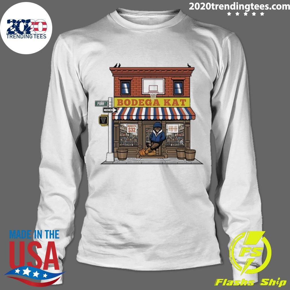 Bodega Kat New York Knicks Basketball Shirt