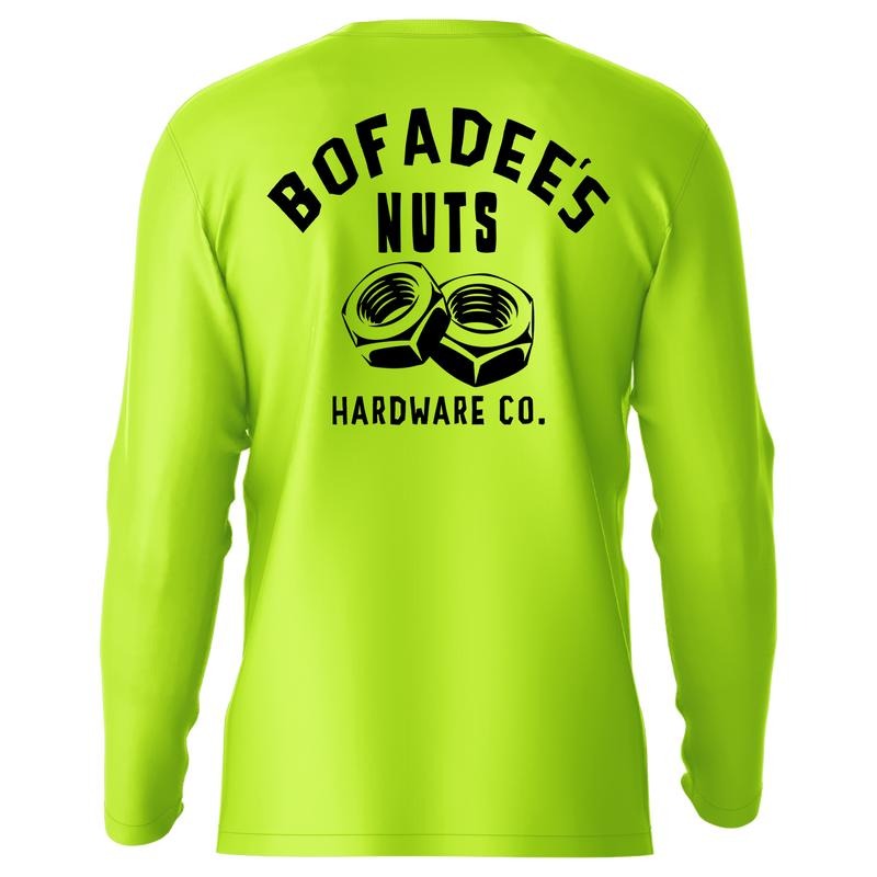 Bofadee'S Hi Visibility UPF 50 Long Sleeve Shirt Top Menswear Funny Sarcastic Blue Collar Workers Breathable Workwear T-Shirts, Hoodie, Sweatshirt