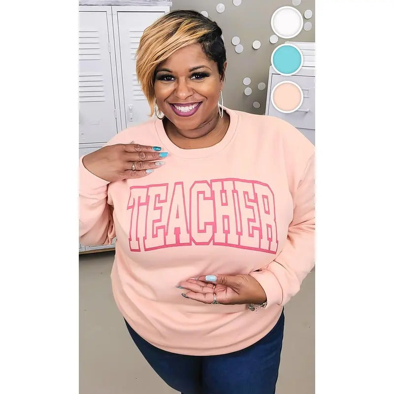 Bold College Teacher Graphic Sweatshirt Shirt Hoodie | PrintMintTees.com