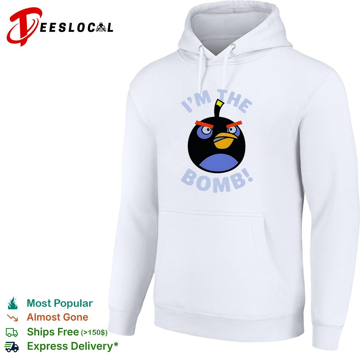 Bomb the angry bird I’m the bomb shirt