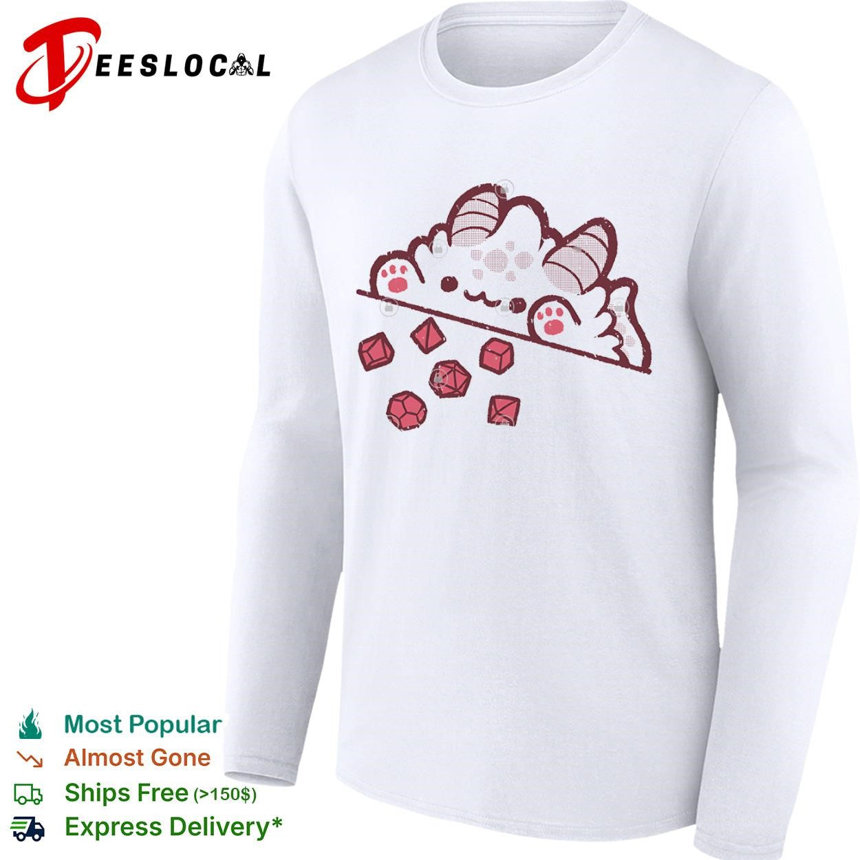 Bongo Cat DnD shirt