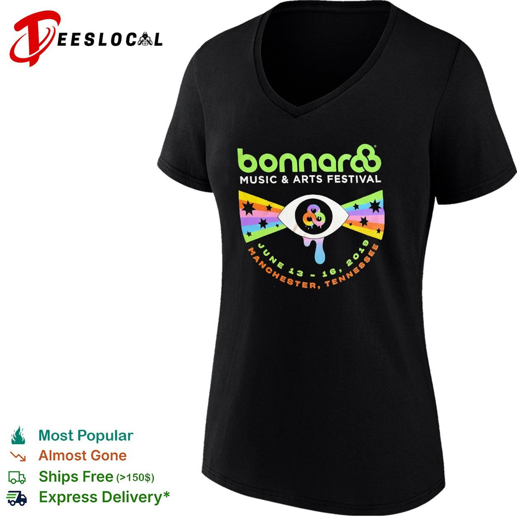 Bonnaroo Music and Arts Festival June 13 16 2019 Manchester Tennessee eye shirt