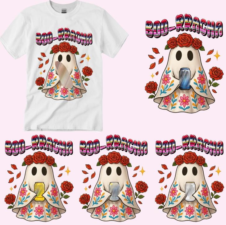 Boo--rracha Halloween Boo Shirt, Halloween Costume, Latino Halloween Shirt, Funny Mexican Spanish Halloween Shirt Hoodie...