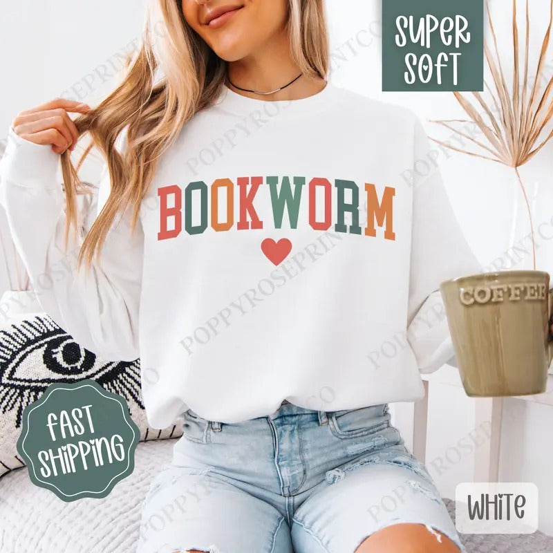 Bookworm Book Lover Bookish T-Shirts, Hoodie, Sweatshirt