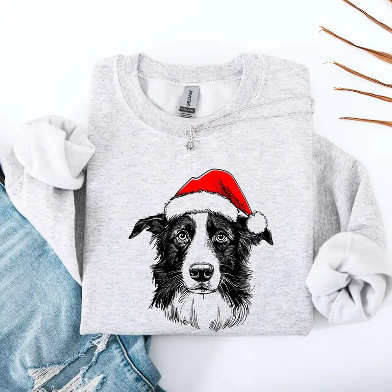 Border Collie, Dog Lover Apparel, Pet, Dog Breed, Cute Sweatshirt, Crew Neck, Women's, Crewneck Shirt Hoodie