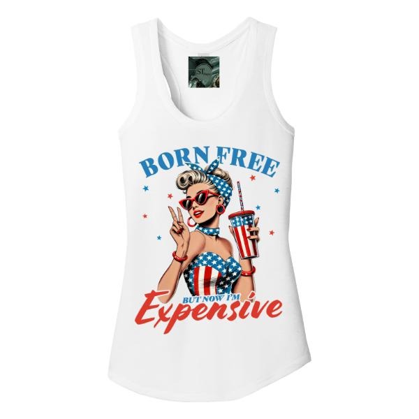 Born Free but Now I'm Expensive Tank Top Or T-shirt Hoodie, Sweatshirt | PrintMintTees.com