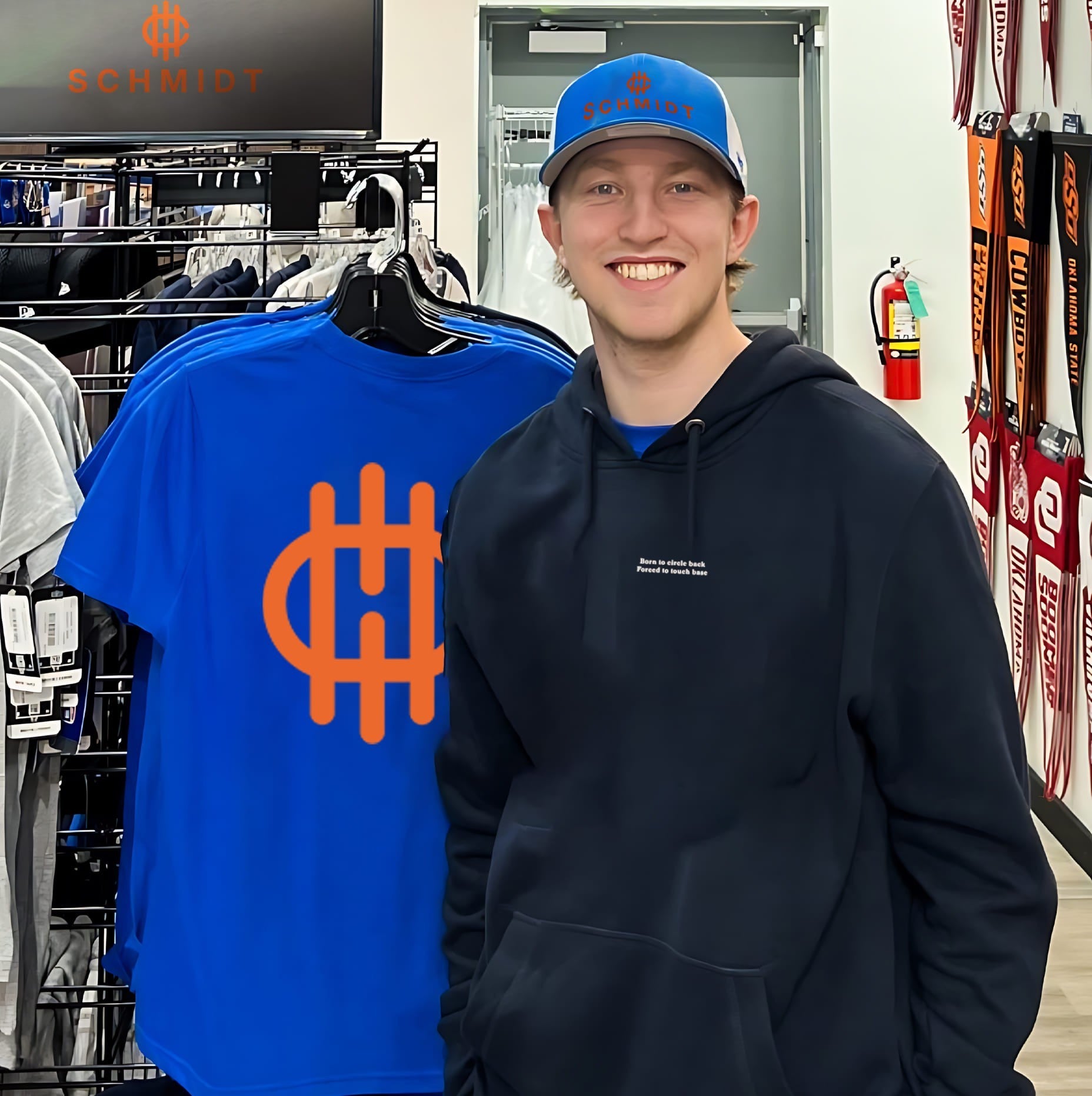 Born to circle back forced to touch base shirt