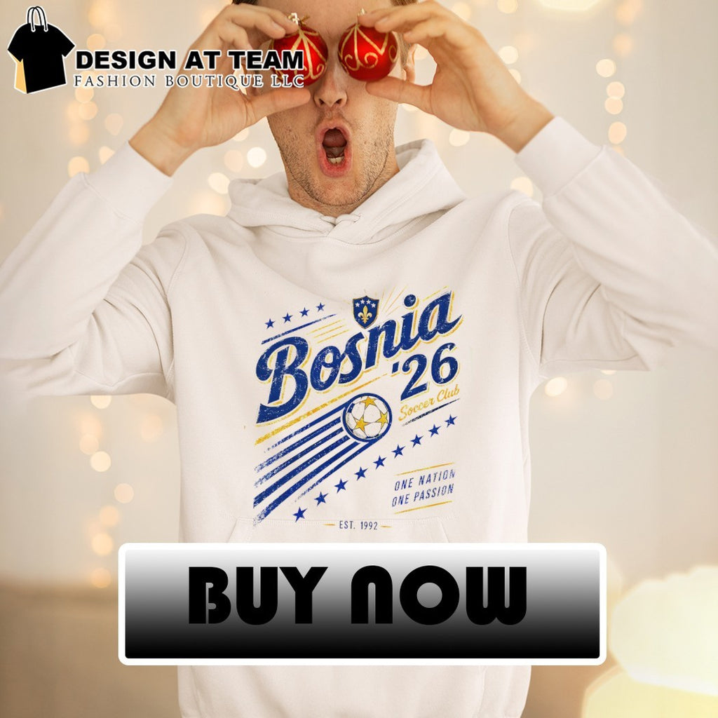Bosnia Soccer World Cup 2026 One Nation One Passion est 1992 shirt
