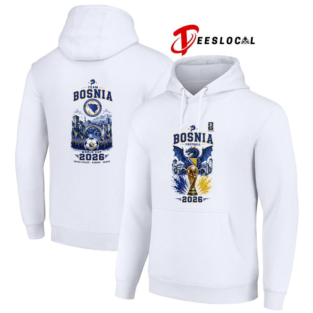 Bosnia and Herzegovina World Cup trophy graphic shirt