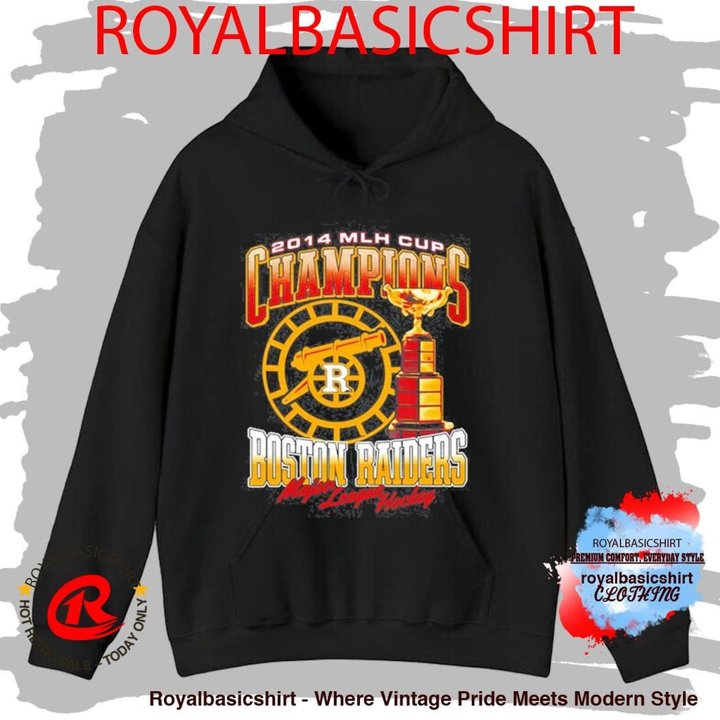 Boston Raiders 2014 Mlh Cups Champions Heated Rivalry T-shirt