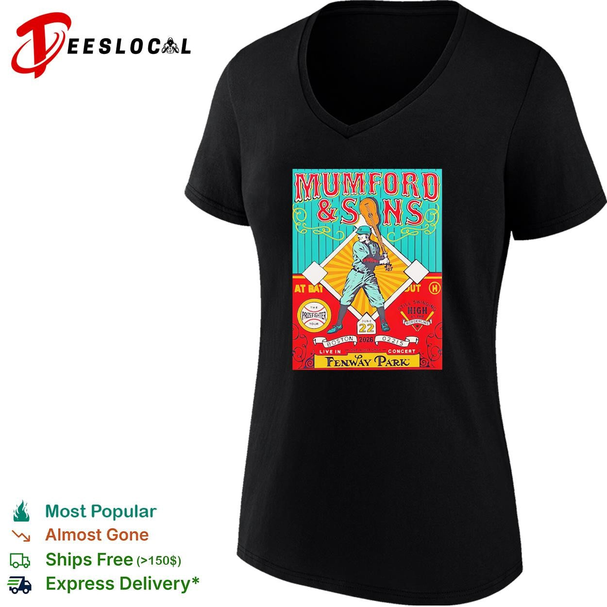 Boston Red Sox Batter Mumford and Sons Boston Massachusetts at Fenway Park On June 22 2026 shirt