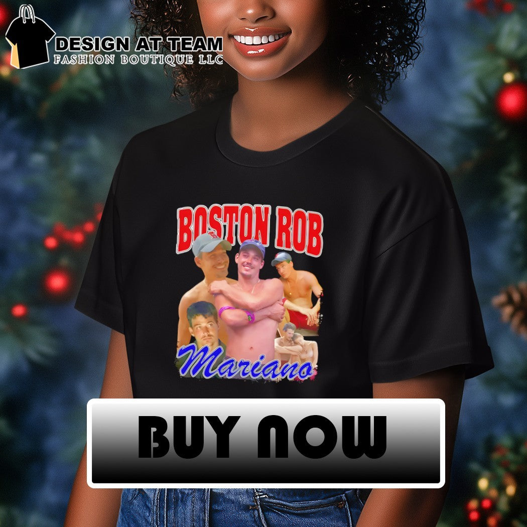 Boston Rob Survivor Mariano graphic shirt
