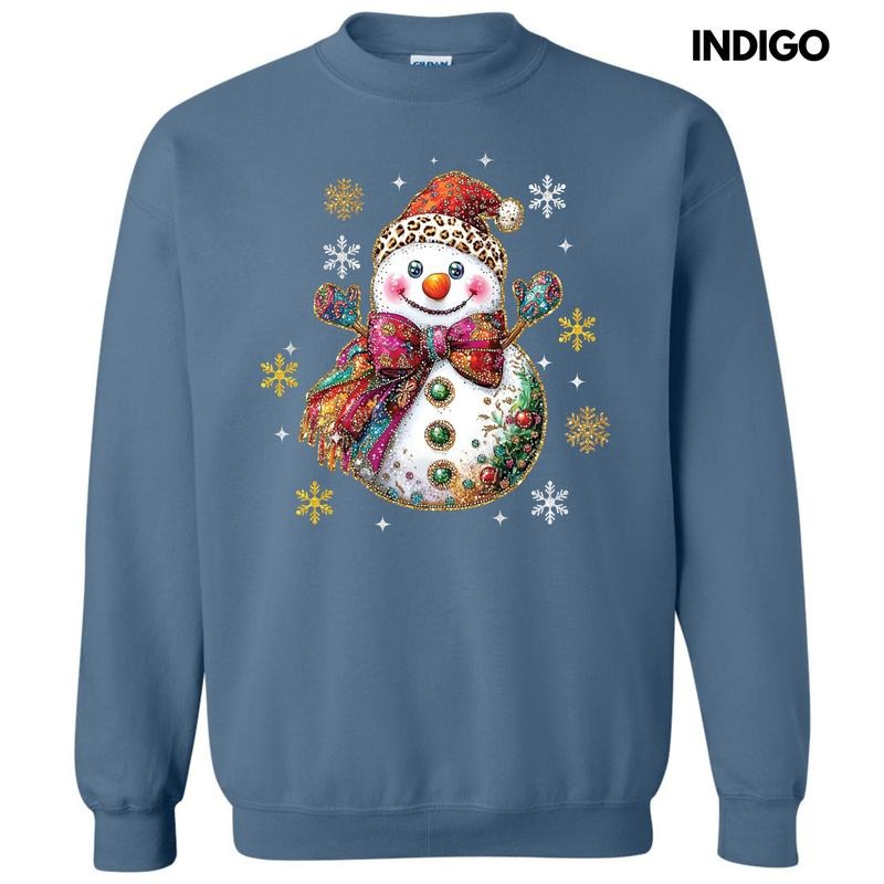 Boujee Snowman Sweatshirt 'NLB' T-Shirts, Hoodie | PrintMintTees.com