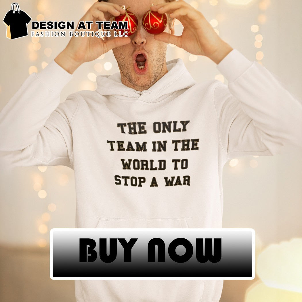 Brasil FC the only team in the world to stop a war shirt
