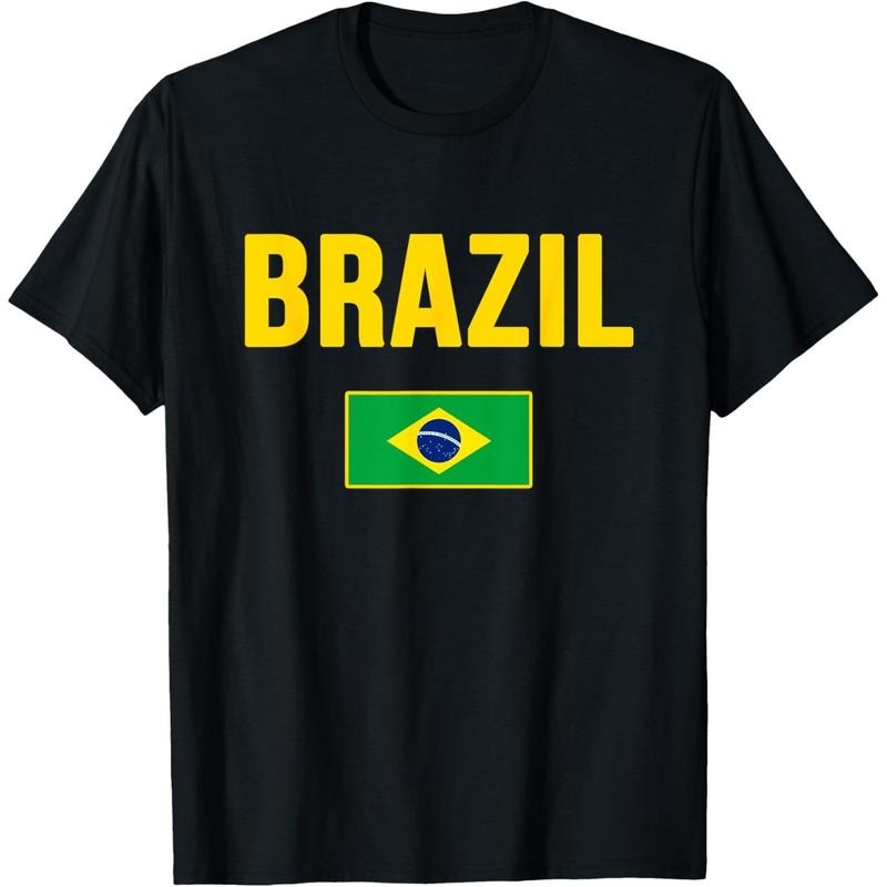 Brazil Brazilian Flag Brasil Bandera Bandeira T-Shirt made in usa Hoodie Sweatshirt | PrintMintTees.com