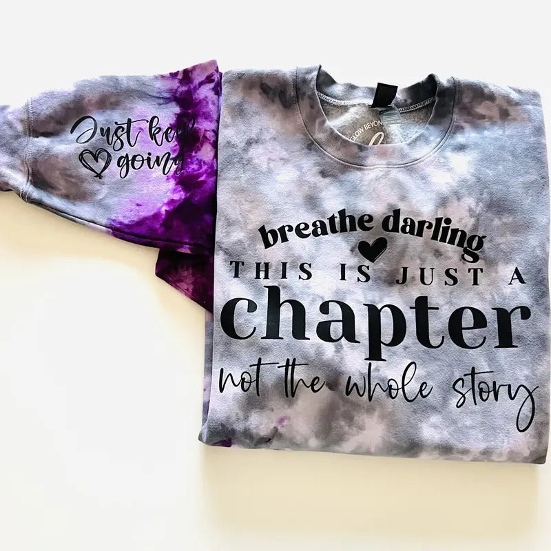 Breathe Darling Tie Dye SIZING SMALL 5X (SIZE UP) Spring Casual T-Shirts, Hoodie, Sweatshirt