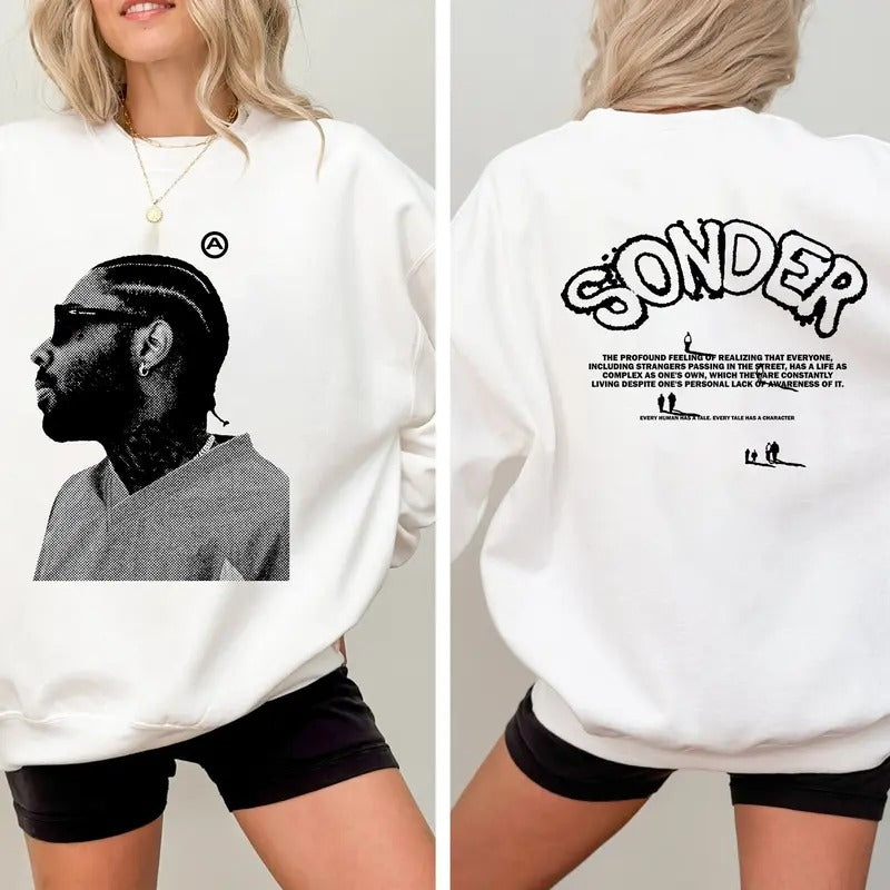 Brent Faiyazzz Big Face Graphic Rap Sweatshirt Double Sides Shirt Hoodie | PrintMintTees.com