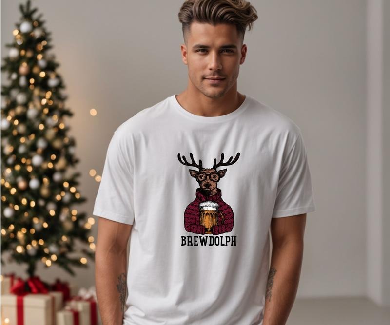 Brewdolph Coffee or Ale tee shirt Hoodie Sweatshirt | PrintMintTees.com