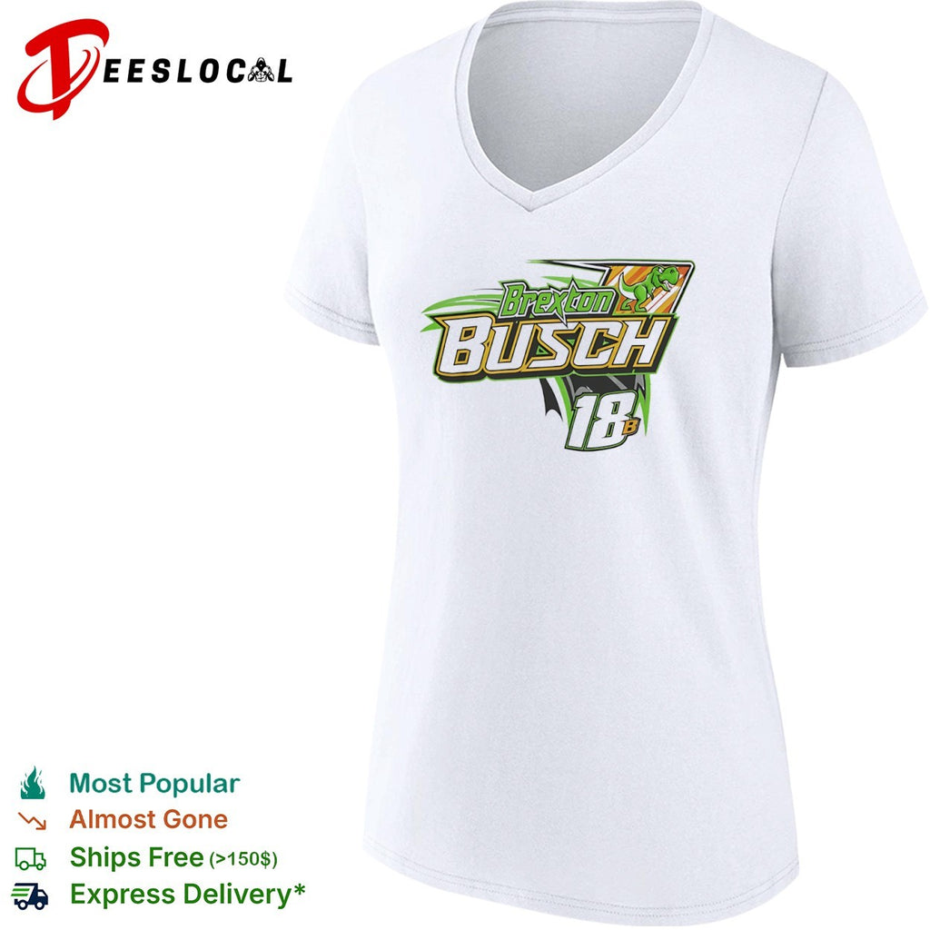 Brexton Busch NASCAR 18 B Dinosaur Racing shirt