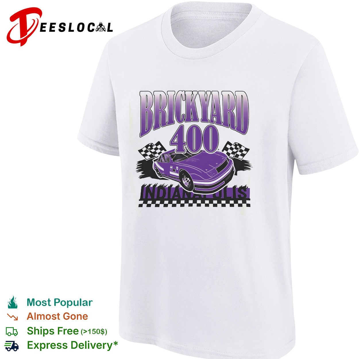 Brickyard 400 Indianapolis race car shirt