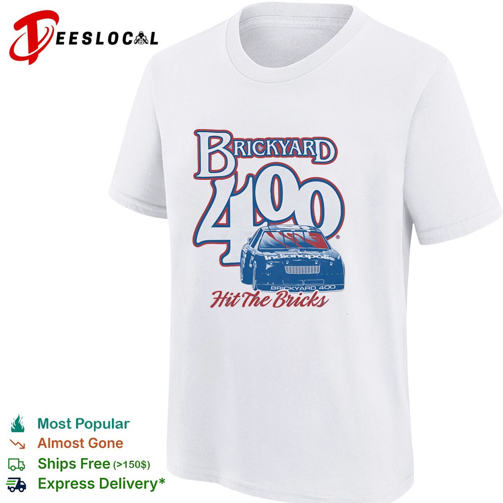 Brickyard 400 hit the bricks Indianapolis shirt