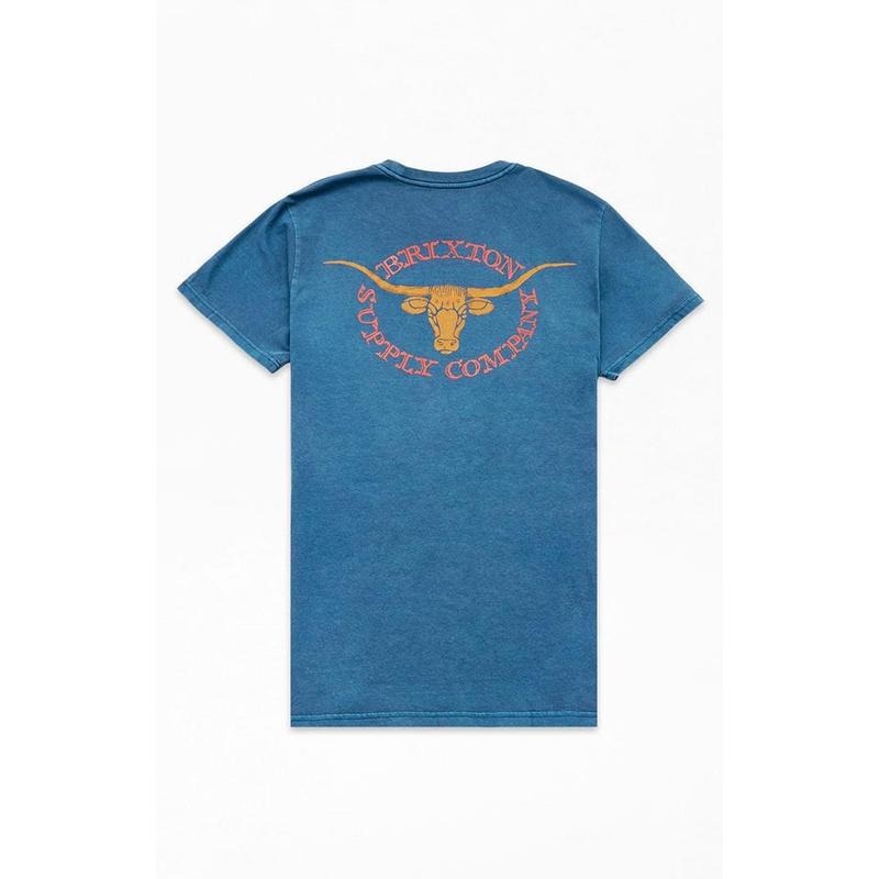 Brixton Men's Boswell Standard T-Shirt - Multicolor Hoodie, Sweatshirt | PrintMintTees.com