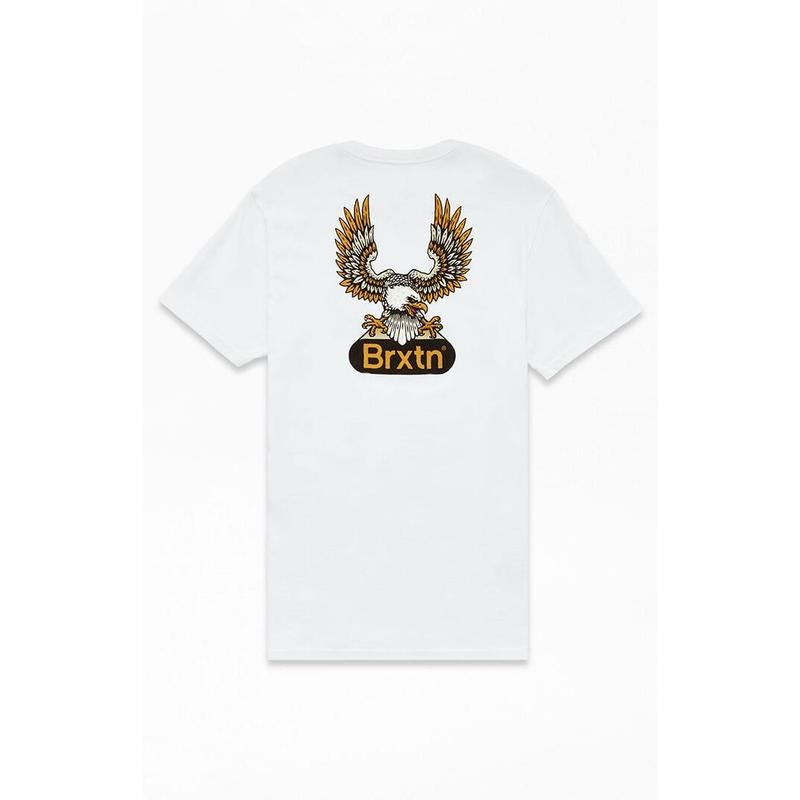 Brixton Men's Merrick T-Shirt - Multicolor Hoodie, Sweatshirt | PrintMintTees.com