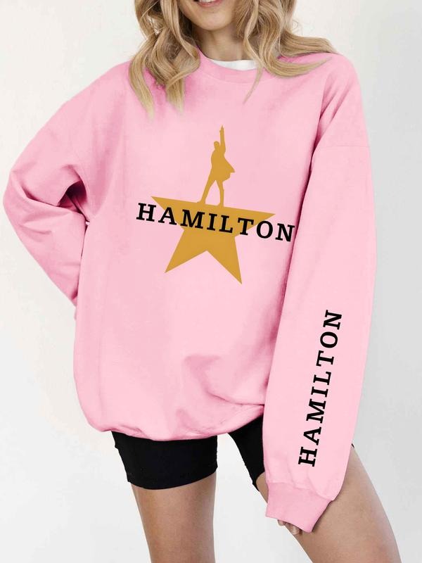 Broadway Nostalgic Casual Pullover - "Hamilton" Musical Graphic Sweatshirt Shirt Hoodie | PrintMintTees.com