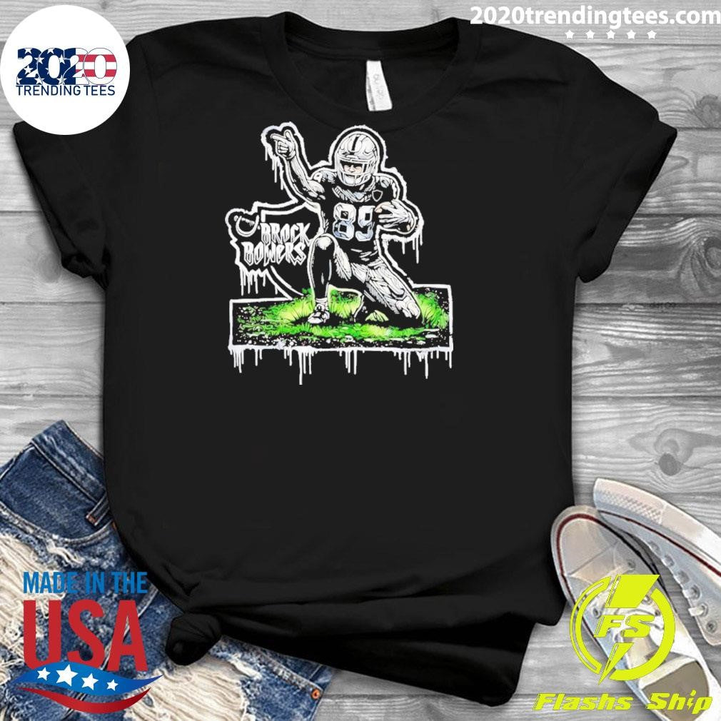 Brock Bowers Celebration Pose Las Vegas Raiders Shirt