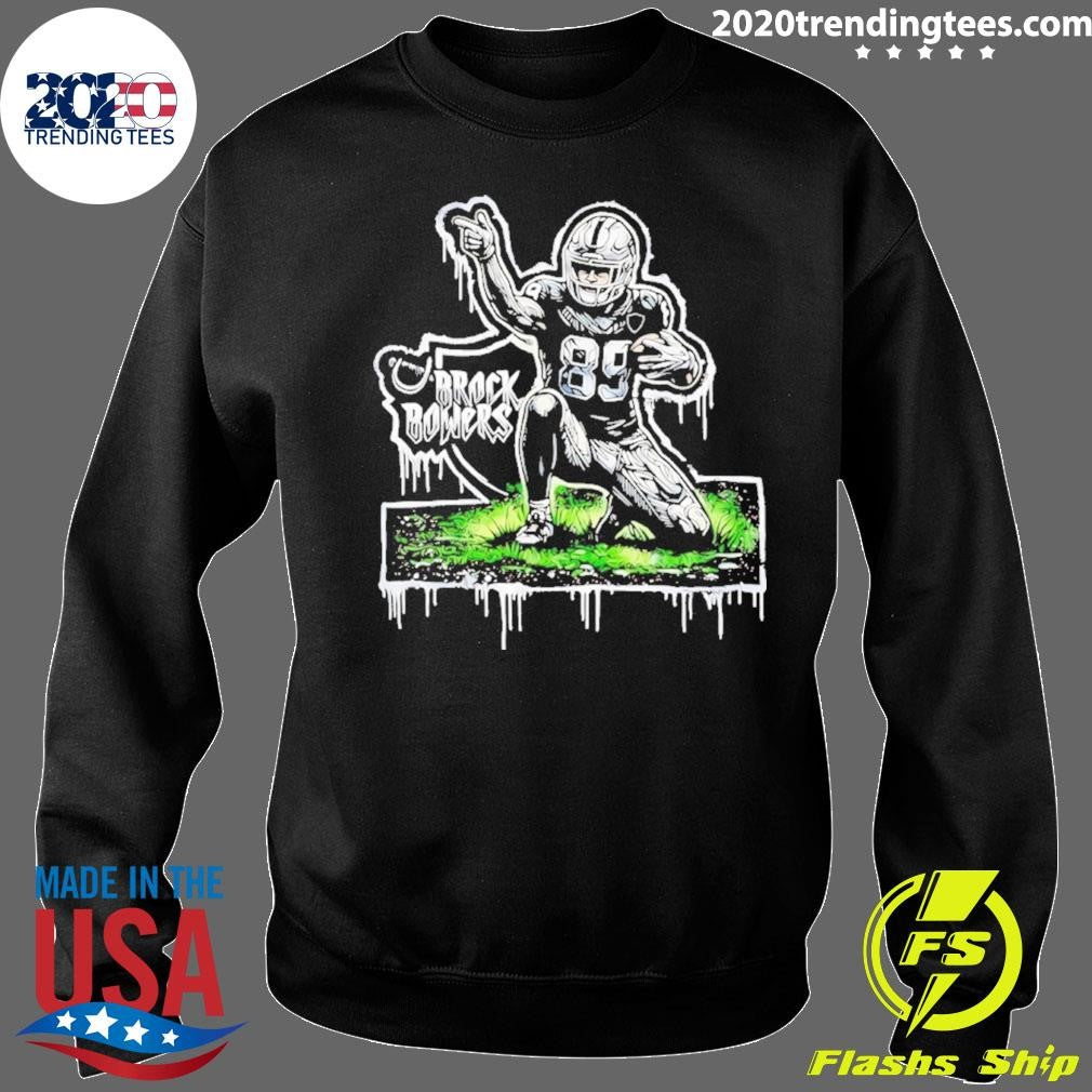 Brock Bowers Celebration Pose Las Vegas Raiders Shirt