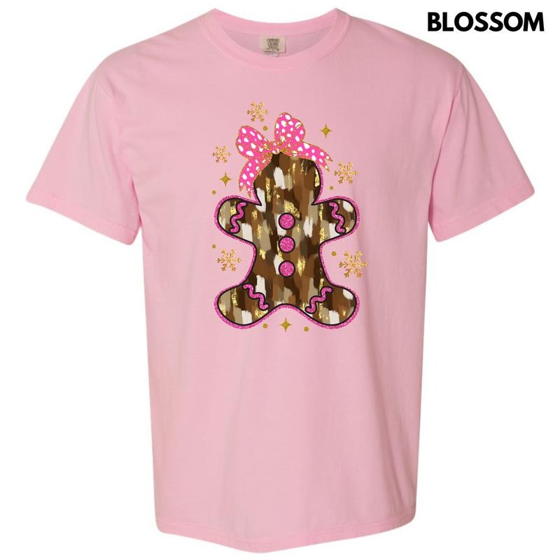 Brown Brushstroke Gingerbread Comfort Colors T-Shirt 'NLB' Hoodie Sweatshirt | PrintMintTees.com