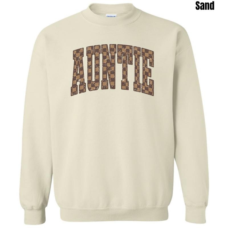 Brown Checker Auntie 'NLB' T-Shirts, Hoodie, Sweatshirt