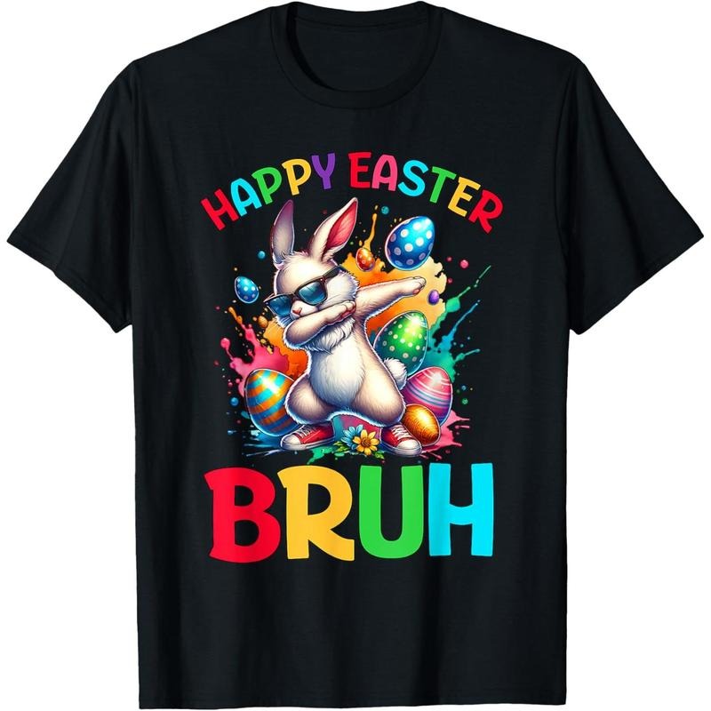 Bruh Easter Eggs Easter Bunny Easter T-Shirt style 02 Hoodie Sweatshirt | PrintMintTees.com