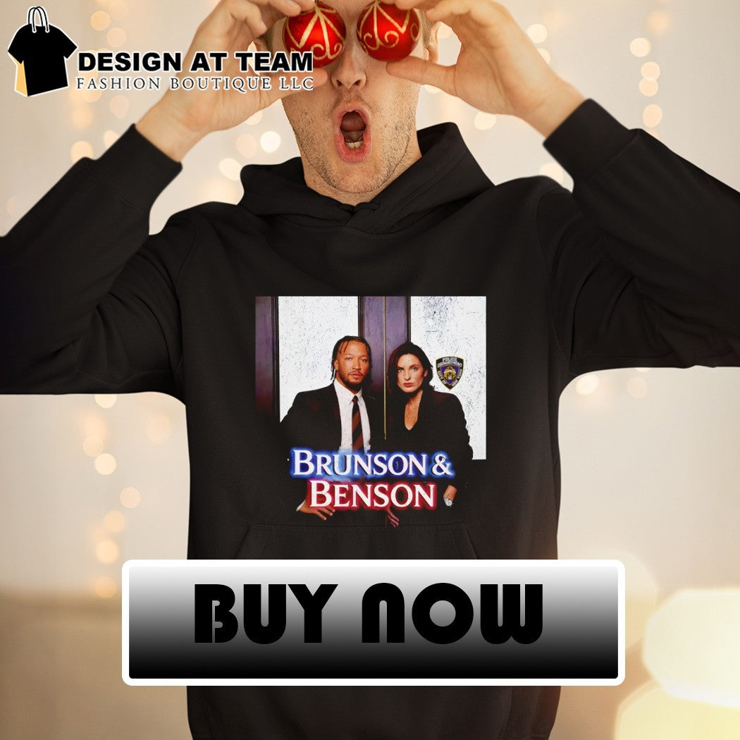 Brunson and Benson Olivia Benson Jalen Brunson Law and Order SVU shirt