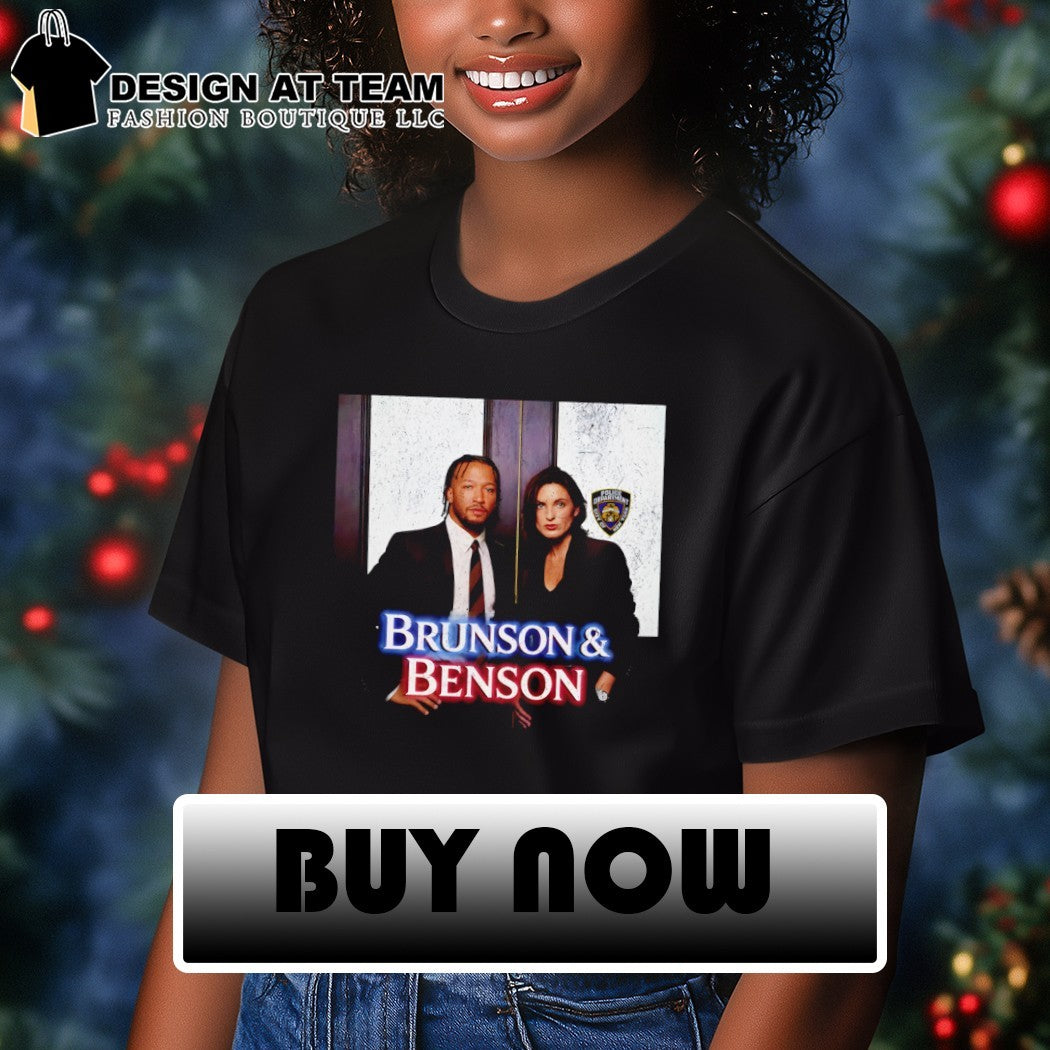 Brunson and Benson Olivia Benson Jalen Brunson Law and Order SVU shirt