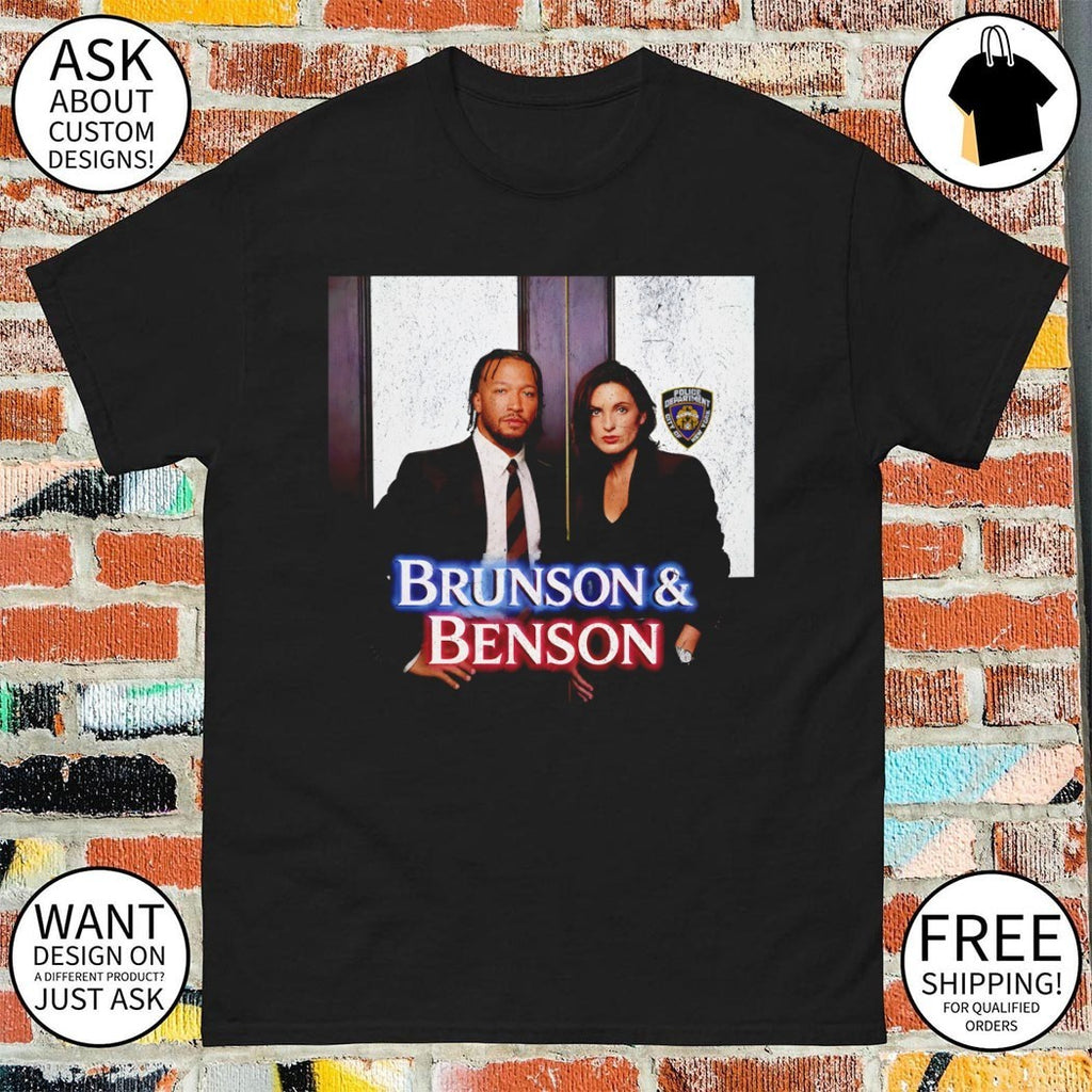 Brunson and Benson Olivia Benson Jalen Brunson Law and Order SVU shirt