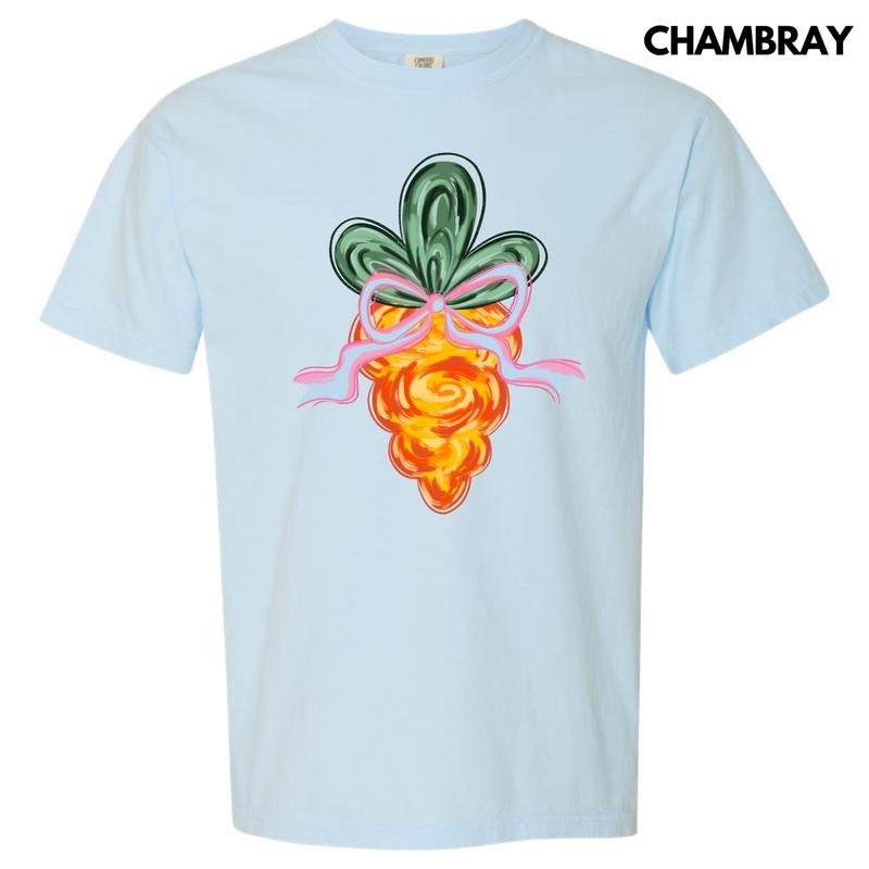 Brushstroke Carrot Comfort Colors T-Shirt 'NLB' Hoodie Sweatshirt | PrintMintTees.com