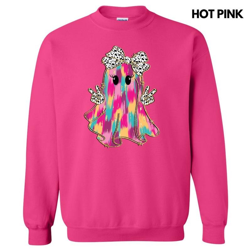 Brushstroke Ghostie Sweatshirt 'NLB' Shirt Hoodie | PrintMintTees.com