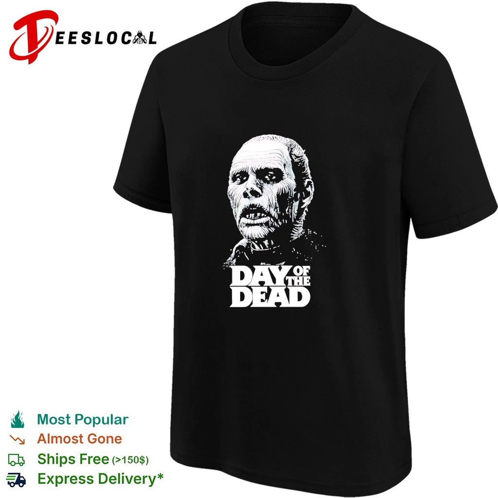 Bub zombie Day of the Dead horror movie character Andise shirt