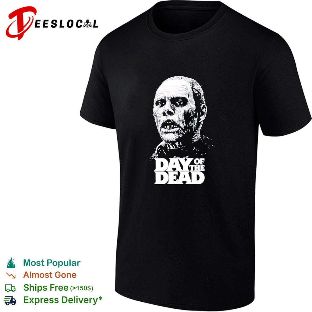 Bub zombie Day of the Dead horror movie character Andise shirt