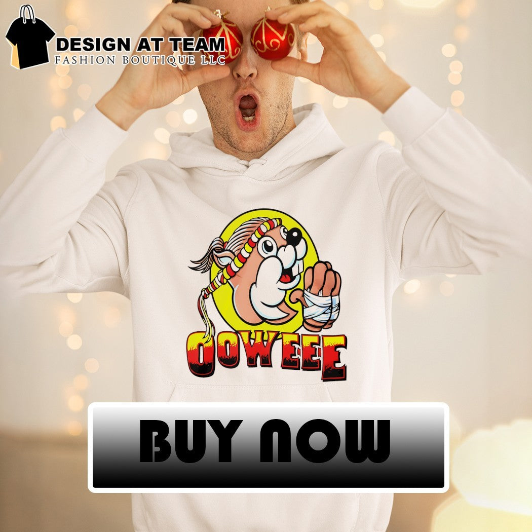 Buc Ees Muay Thai Ooweee parody logo shirt