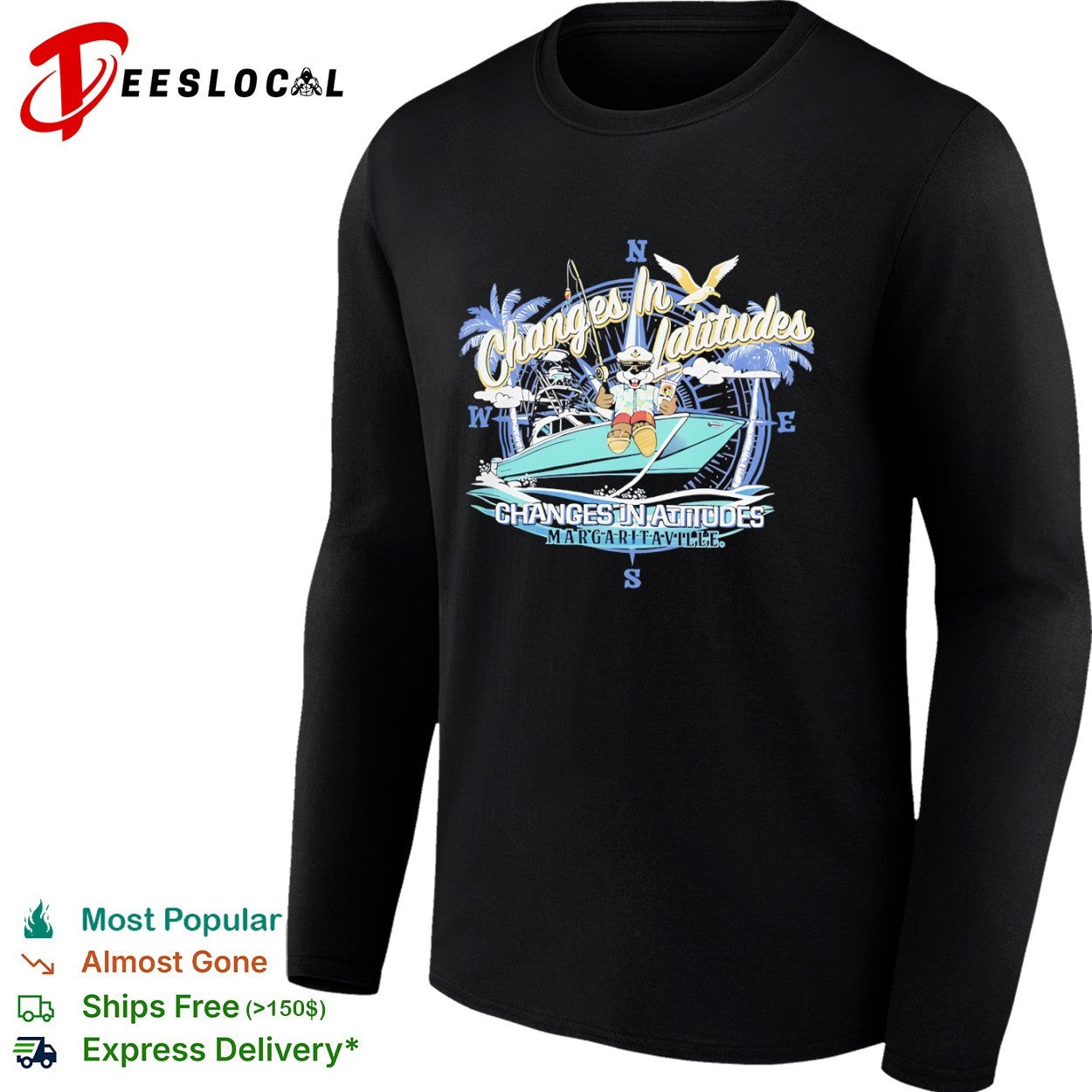 Buc-ee the Beaver Changes in Latitudes Changes in Attitudes Margaritaville shirt