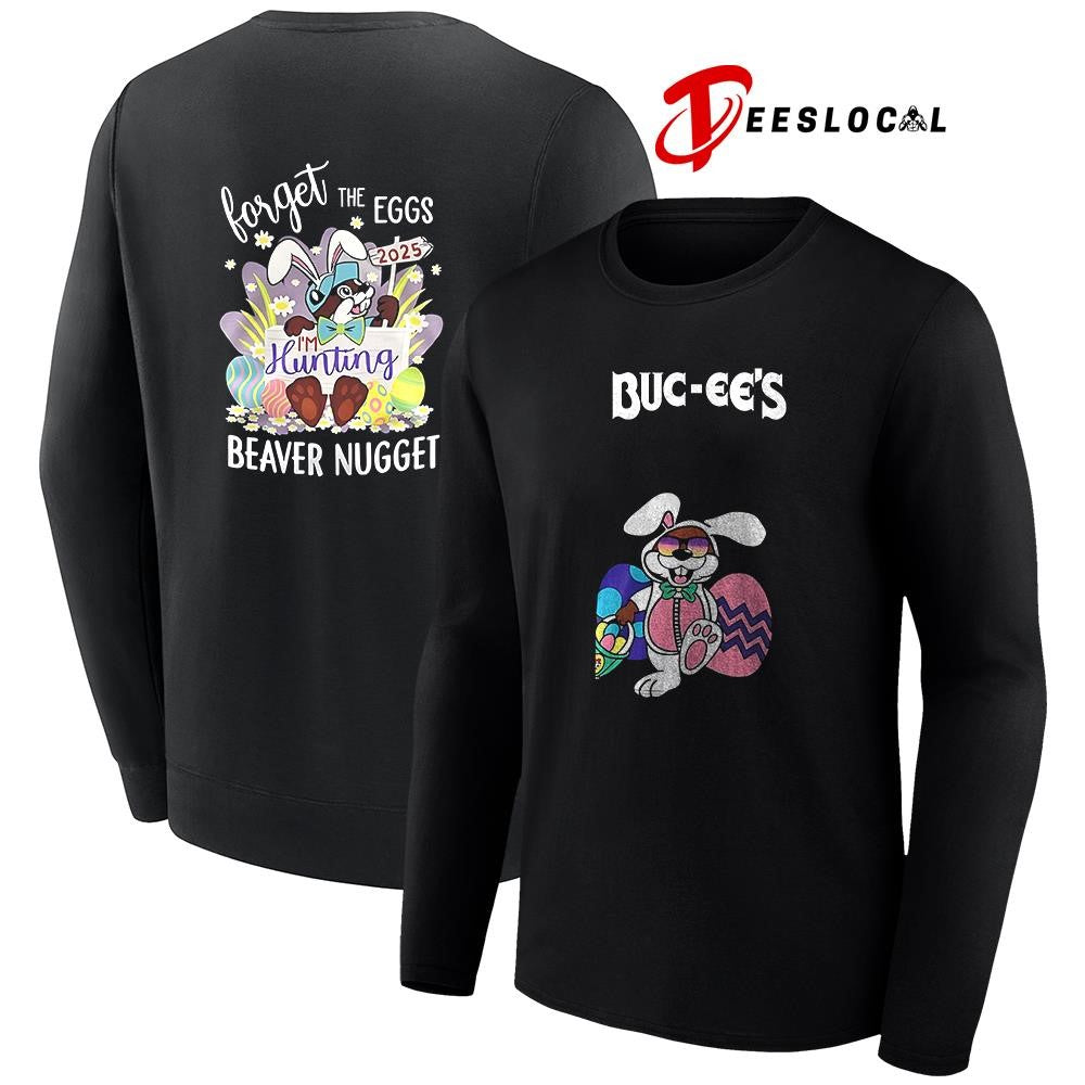 Buc ee’s Easter bunny beaver nugget I’m hunting graphic shirt