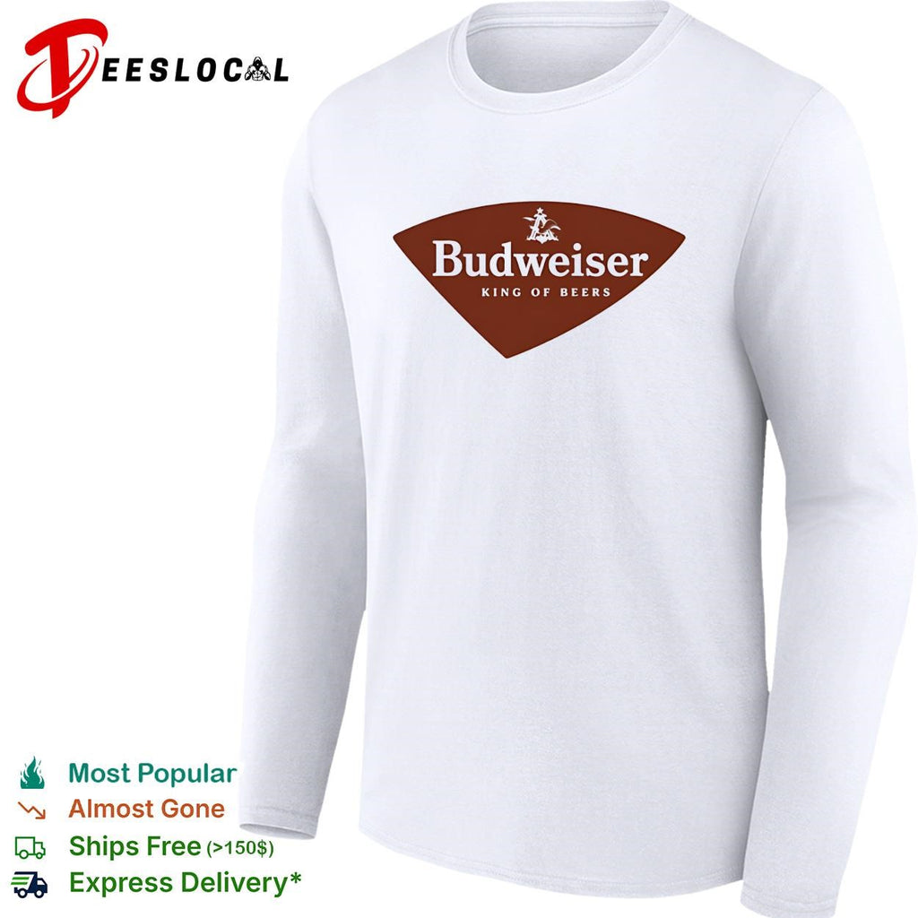 Budweiser King of Beers logo retro shirt