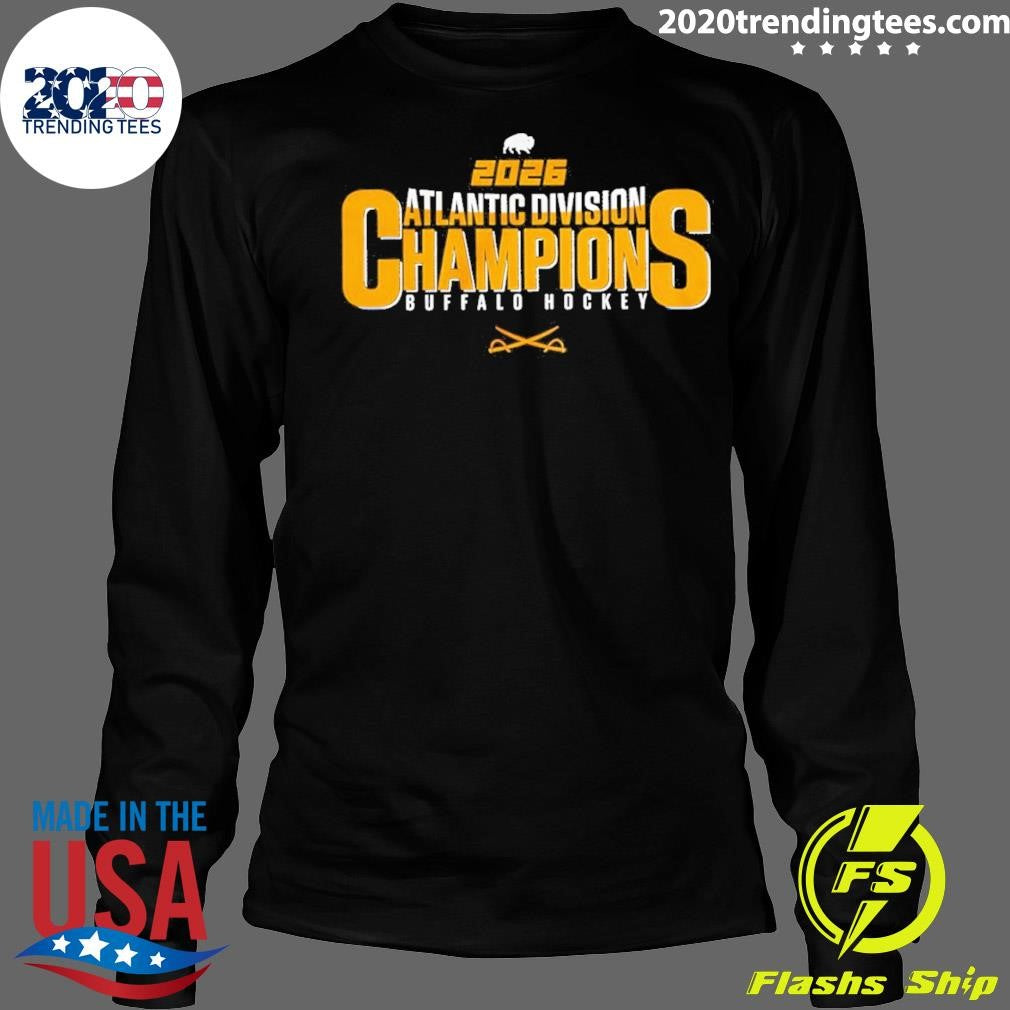 Buffalo Sabres Hockey Atlantic Division Champions 2026 Shirt