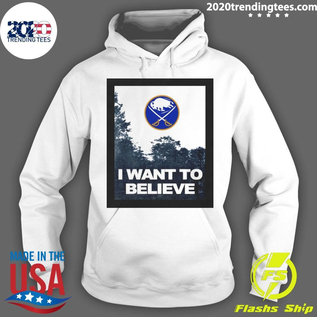 Buffalo Sabres Hockey Buffalo I Want To Believe UFO 2026 Shirt