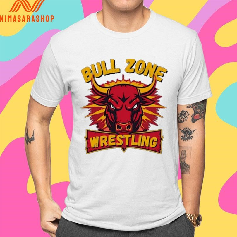 BullZone Wrestling Head Logo Shirts