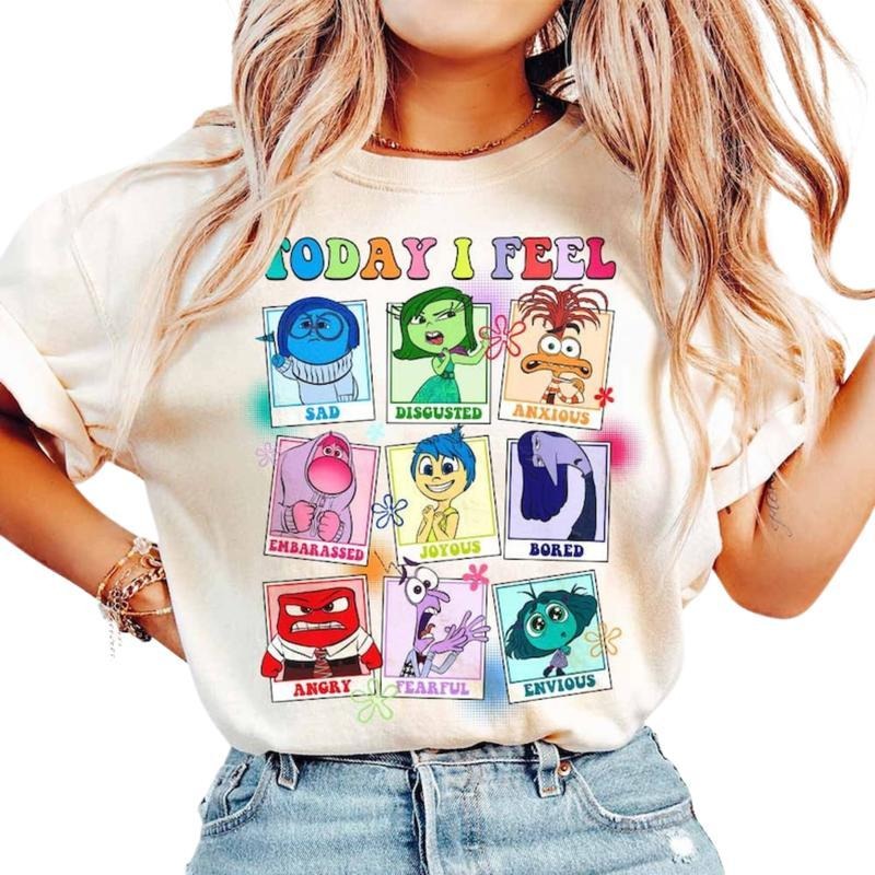 Bundle Inside Out Emotions Characters shirt-sweatshirt-hoodie, Today I Feel All The Feels shirt, T-Shirt Unisex Crewneck,...
